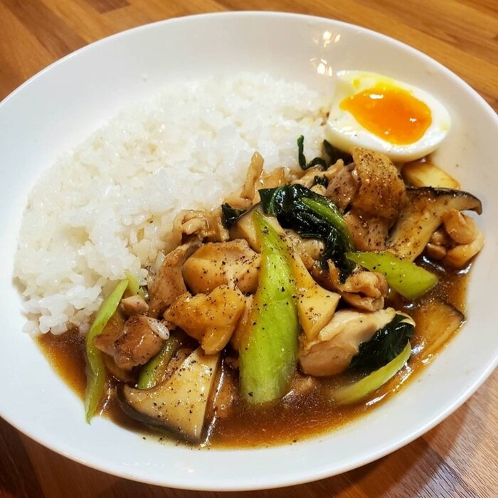 鶏肉とチンゲン菜のオイスターソース.jpg